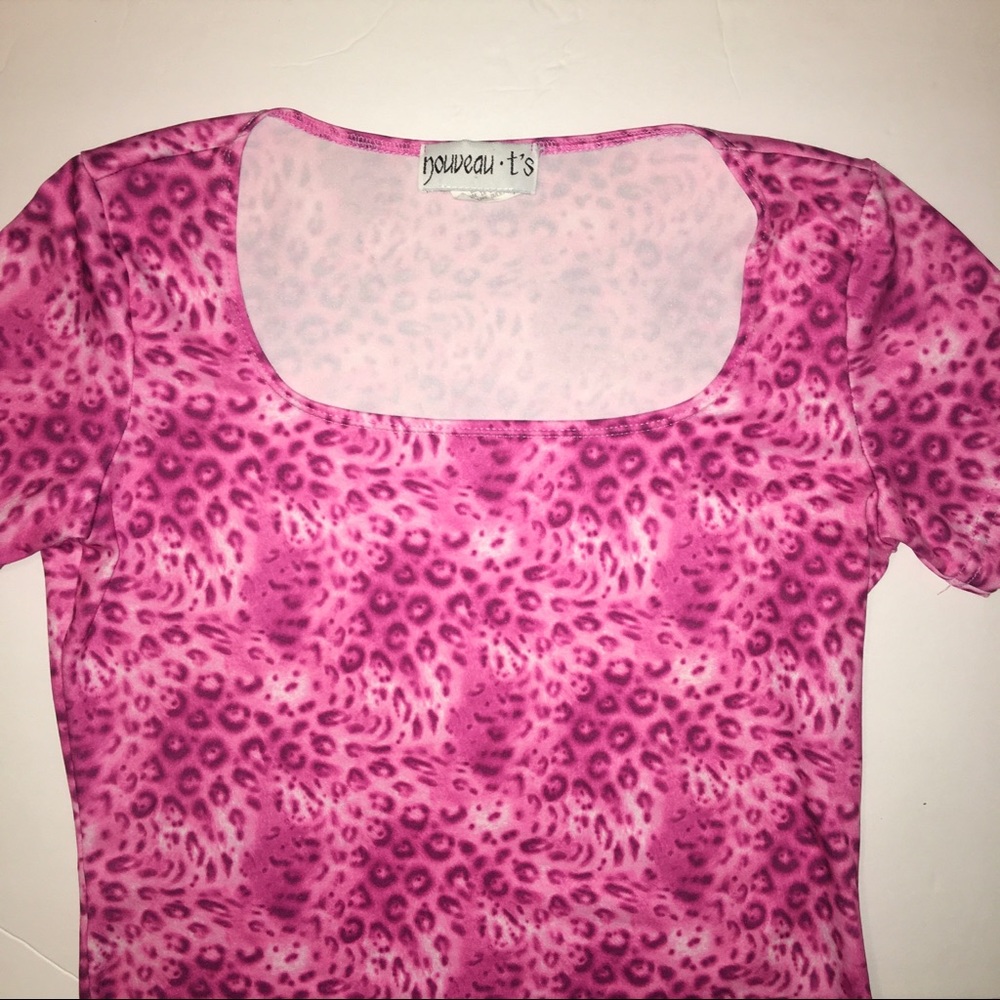 Pink Cheetah Top - Picture 2 of 4